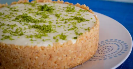 Torta de Limão com Bolacha Maizena